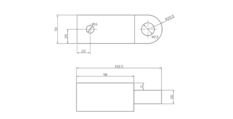 Forged Tow Winch Receiver Mount Trailer Hitch Shackle