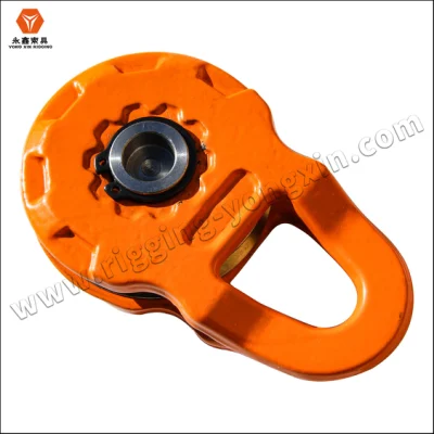 CE Certification Outdoor Aluminum Alloy Single Pulley Assurance Snatch Block Polea