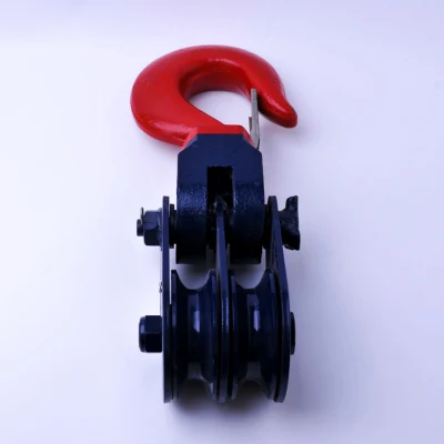 8 Inch H418 Heavy Duty Type Snatch Pulley Block with Hook