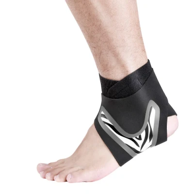 Anti-Sprain Ankle Brace Sleeve, Adjustable Breathable Elastic Ankle Strap for Basketball Sports Joint Pain Injury Recovery Ankle Support Esg17003