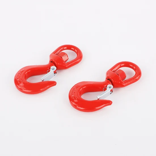 Manufacture Alloy Champion Snatch Block with Hook Red Pulley