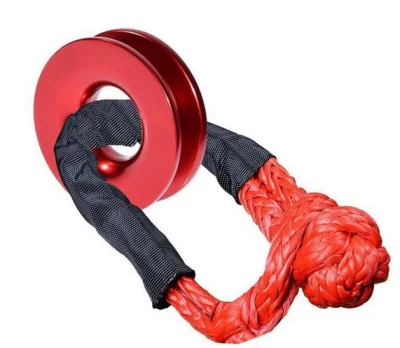 Eoco Synthetic Winch Ropes off Road Electric Winch Snatch Recovery Ring Soft Shackle for ATV UTV SUV Car