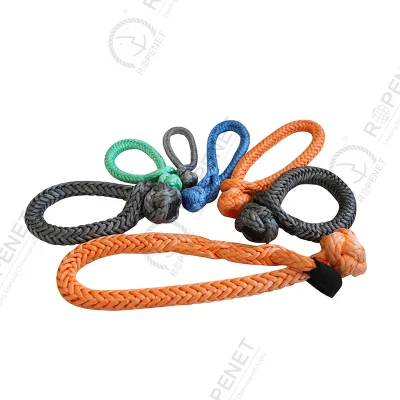 SUV Lightweight Synthetic Soft Shackle Knot for Towing and Pulling